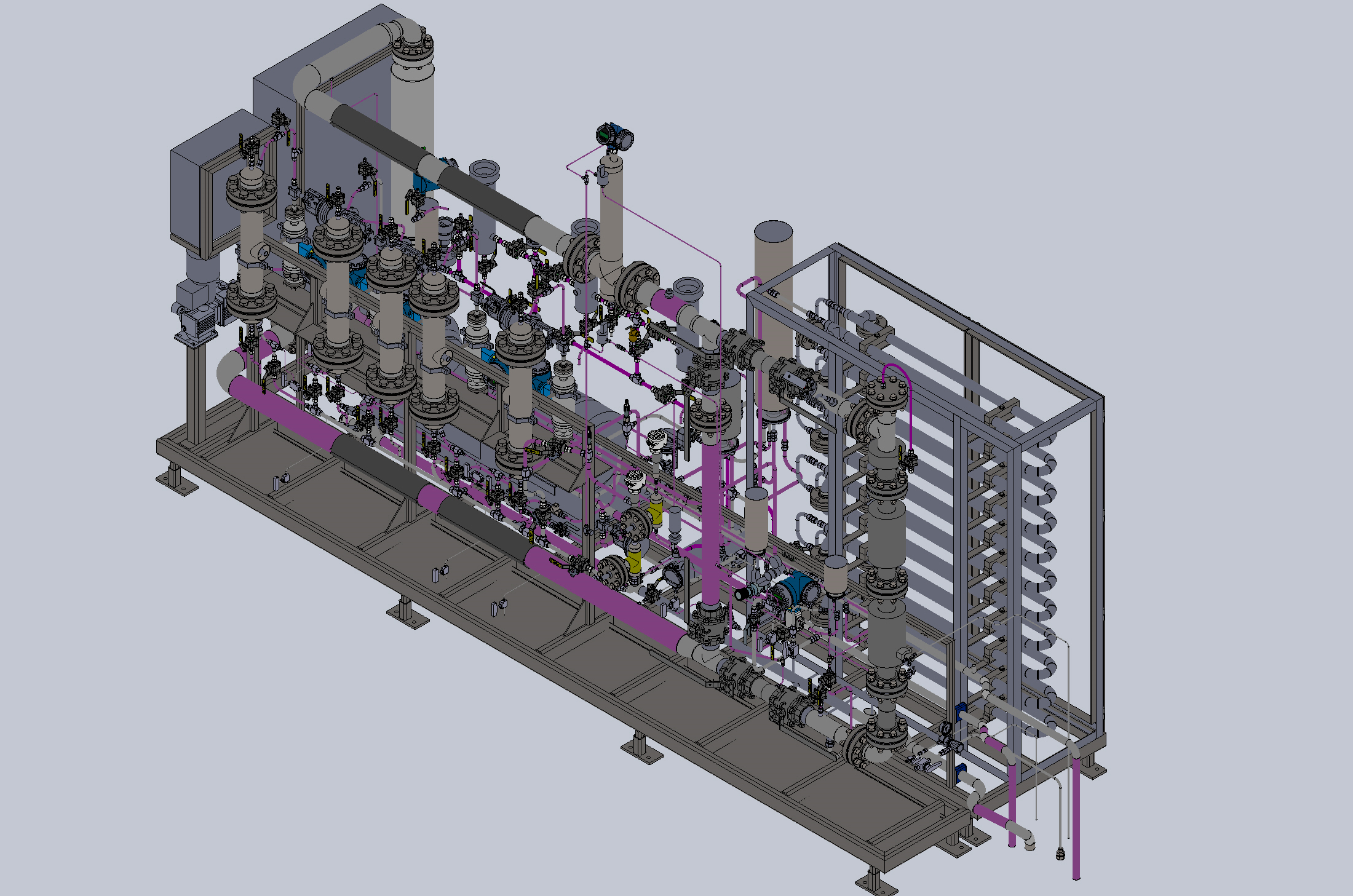 Process System 3D Model